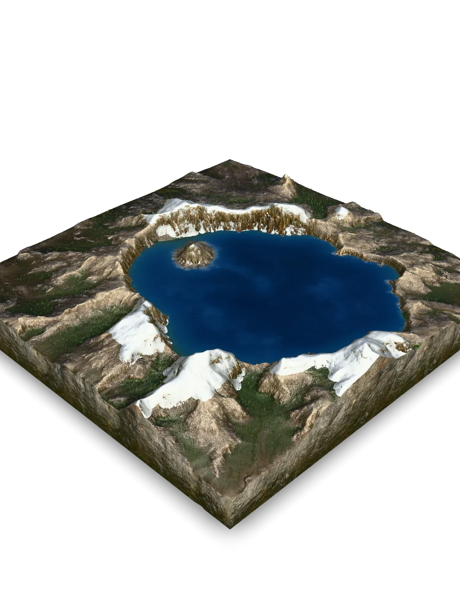Static preview poster for Crater Lake
