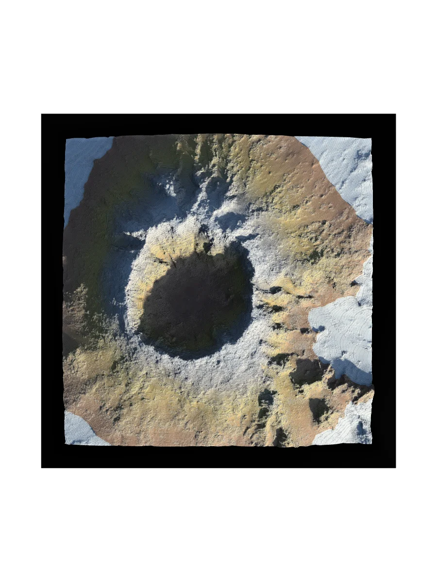 SOLAST: Interactive 3D Reserve of Vanishing Landscapes